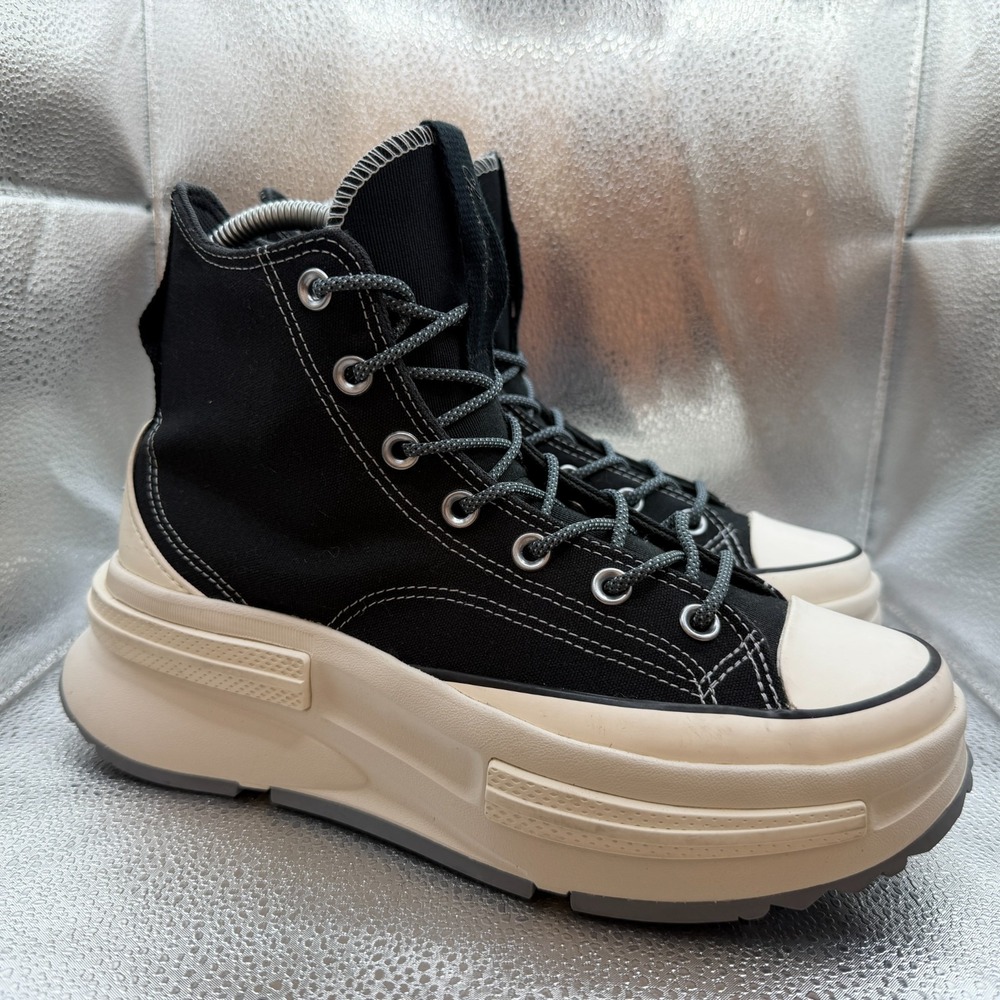 Size M7/W8.5 Converse Run Star‎ Legacy CX High Black Unisex Shoes A05015C